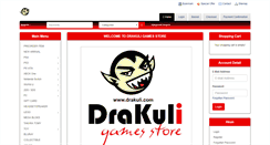 Desktop Screenshot of drakuli.com